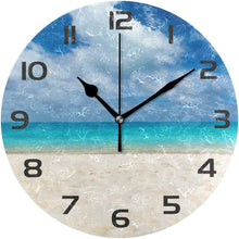 Load image into Gallery viewer, Sea Shore Clock
