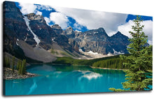 Load image into Gallery viewer, Large Moraine Lake Canvas
