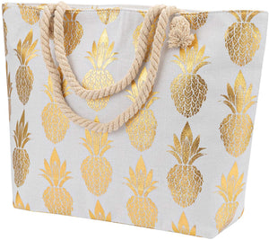 Pineapple Canvas Tote Bags