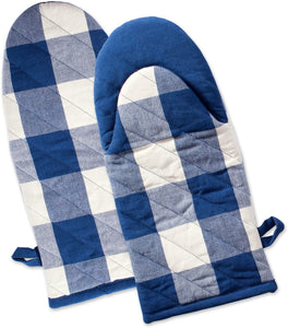 Plaid Oven Mitts (Set of 2)