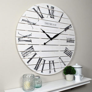 Shiplap Wall Clocks