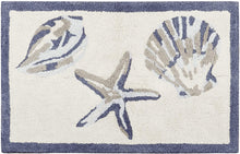 Load image into Gallery viewer, Blue Sea Life Bathroom Rugs
