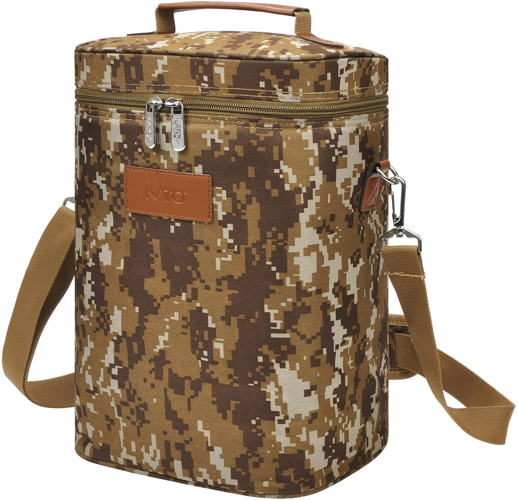 Camouflage Insulated Cooler Carrier