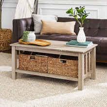 Load image into Gallery viewer, Rustic Driftwood Coffee Table
