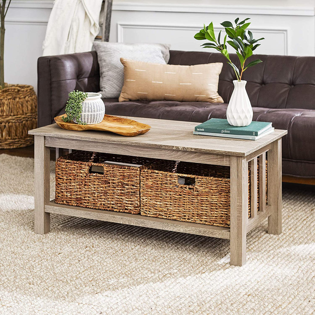 Rustic Driftwood Coffee Table