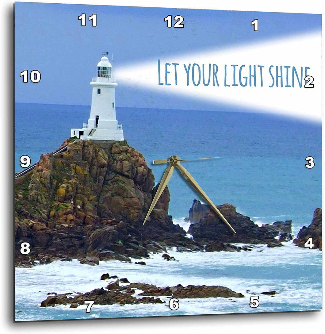 Let Your Light Shine Clock