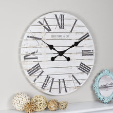 Load image into Gallery viewer, Shiplap Wall Clocks
