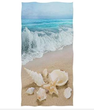 Ocean Bathroom Towel