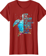 Load image into Gallery viewer, Into The Ocean I Go T-Shirt For Women
