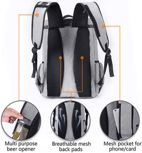 Beach Backpack Coolers  (Holds up to 30 Cans and Side Pockets can hold Bottles of Wine)